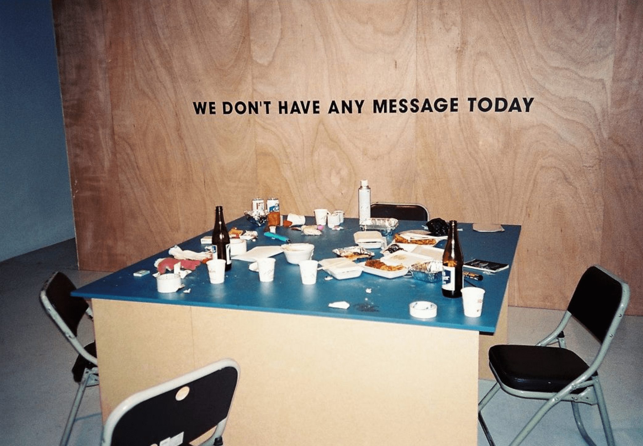 We Don’t Have Any Message Today. P_A_U_S_E, 4th Gwangju Biennale, South Korea courtesy of ruangrupa